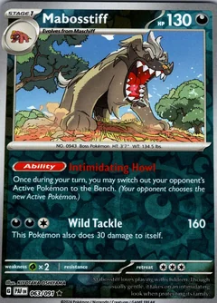 Mabosstiff Reverse Holo 63