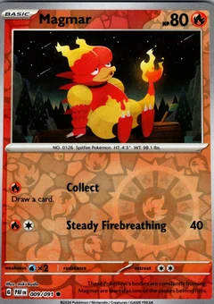 Magmar Reverse Holo 9