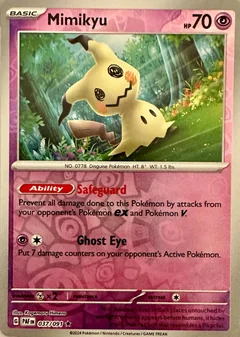 Mimikyu Reverse Holo 37
