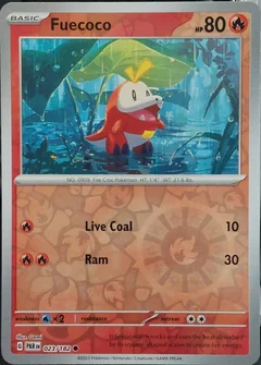 Fuecoco Reverse Holo 23