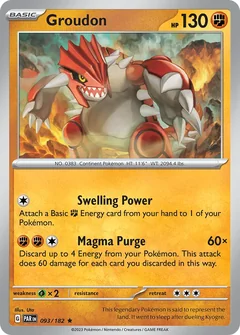 Groudon Prize Pack 93