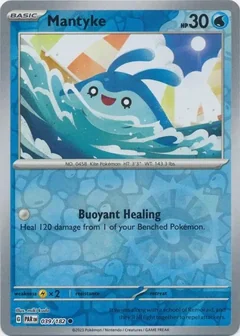 Mantyke Reverse Holo 39