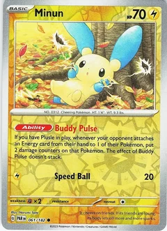 Minun Reverse Holo 61