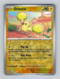 Oricorio Reverse Holo 67