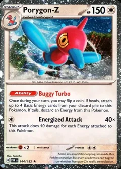 Porygon Z Cosmos Holo 144