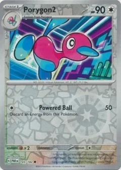 Porygon2 Reverse Holo 143
