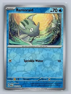 Remoraid Reverse Holo 33