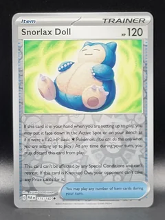 Snorlax Doll Reverse Holo 175