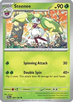 Steenee Reverse Holo 9