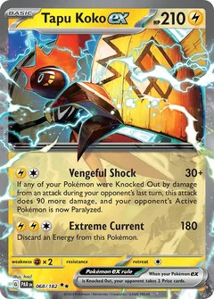 Tapu Koko Ex Holo 68