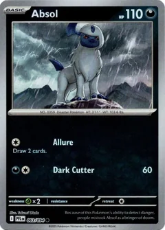 Absol Reverse Holo 63