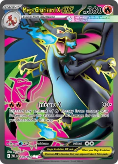 Mega Charizard X Ex 109