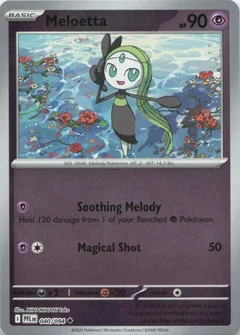 Meloetta Reverse Holo 40