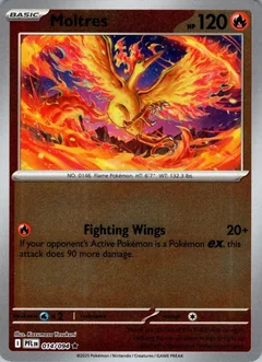 Moltres Reverse Holo 14