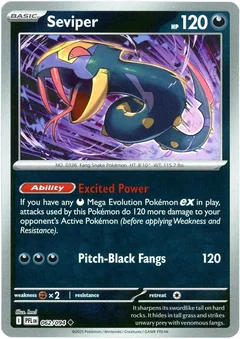 Seviper Reverse Holo 62