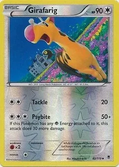 Girafarig Reverse Holo 82