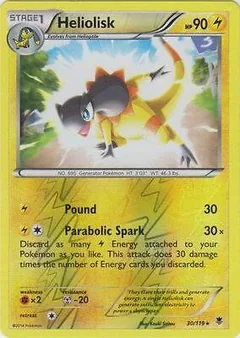 Heliolisk Reverse Holo 30