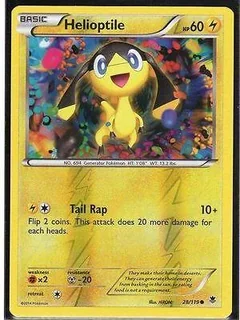 Helioptile Reverse Holo 28