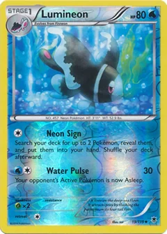 Lumineon Reverse Holo 19