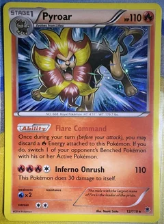 Pyroar Cosmos Holo 12