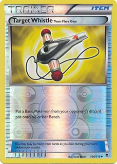 Target Whistle Reverse Holo 106