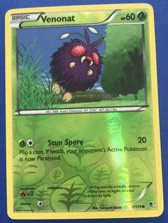 Venonat Reverse Holo 1