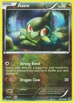 Axew Reverse Holo 67