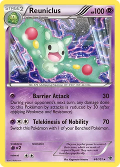 Reuniclus Reverse Holo 44