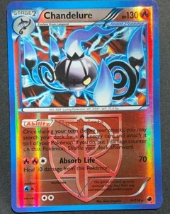 Chandelure Reverse Holo 16