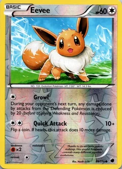 Eevee Reverse Holo 89