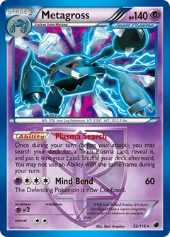 Metagross Reverse Holo 52