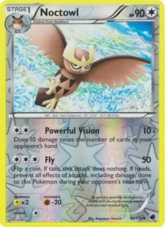 Noctowl Reverse Holo 92