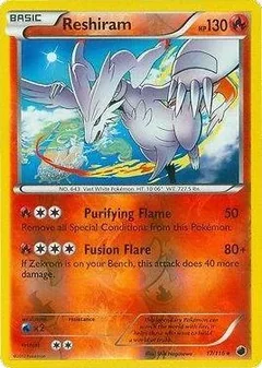 Reshiram Reverse Holo 17