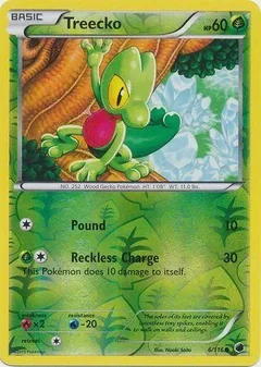 Treecko Reverse Holo 6