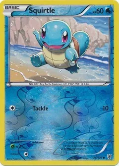 Squirtle Reverse Holo 24