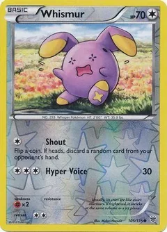 Whismur Reverse Holo 105