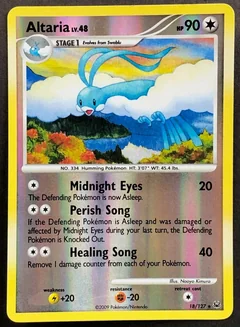 Altaria Reverse Holo 18