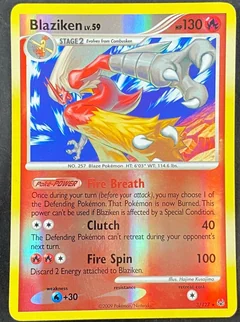 Blaziken Reverse Holo 3