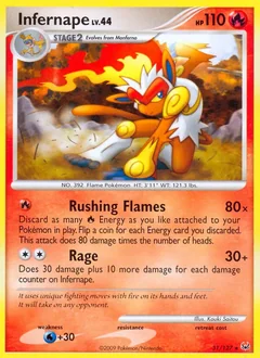 Infernape Reverse Holo 31