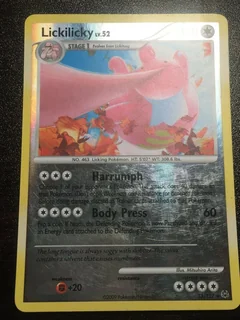 Lickilicky Reverse Holo 33
