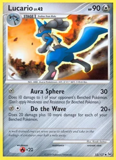 Lucario Prerelease Staff 53