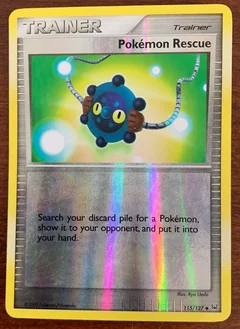 Pokemon Rescue Reverse Holo 115