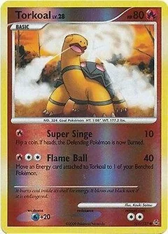 Torkoal Reverse Holo 100