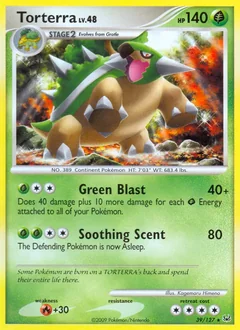 Torterra Reverse Holo 39