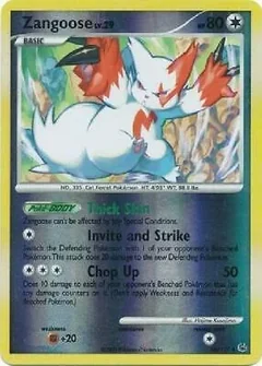 Zangoose Reverse Holo 66