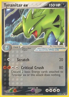 Tyranitar Ex 17