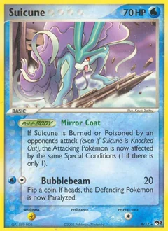 Suicune Holo 4