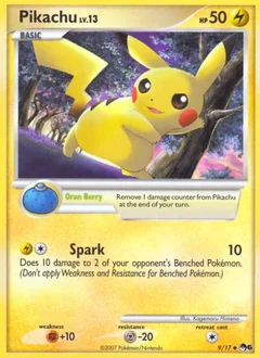 Pikachu Holo 9