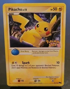 Pikachu Stamped 9