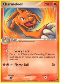 Charmeleon Reverse Holo 28
